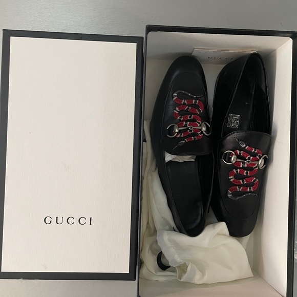 Gucci horse bit  snake loafers  7.5 Euro / 8 US (Authentic ) - Picture 16 of 16
